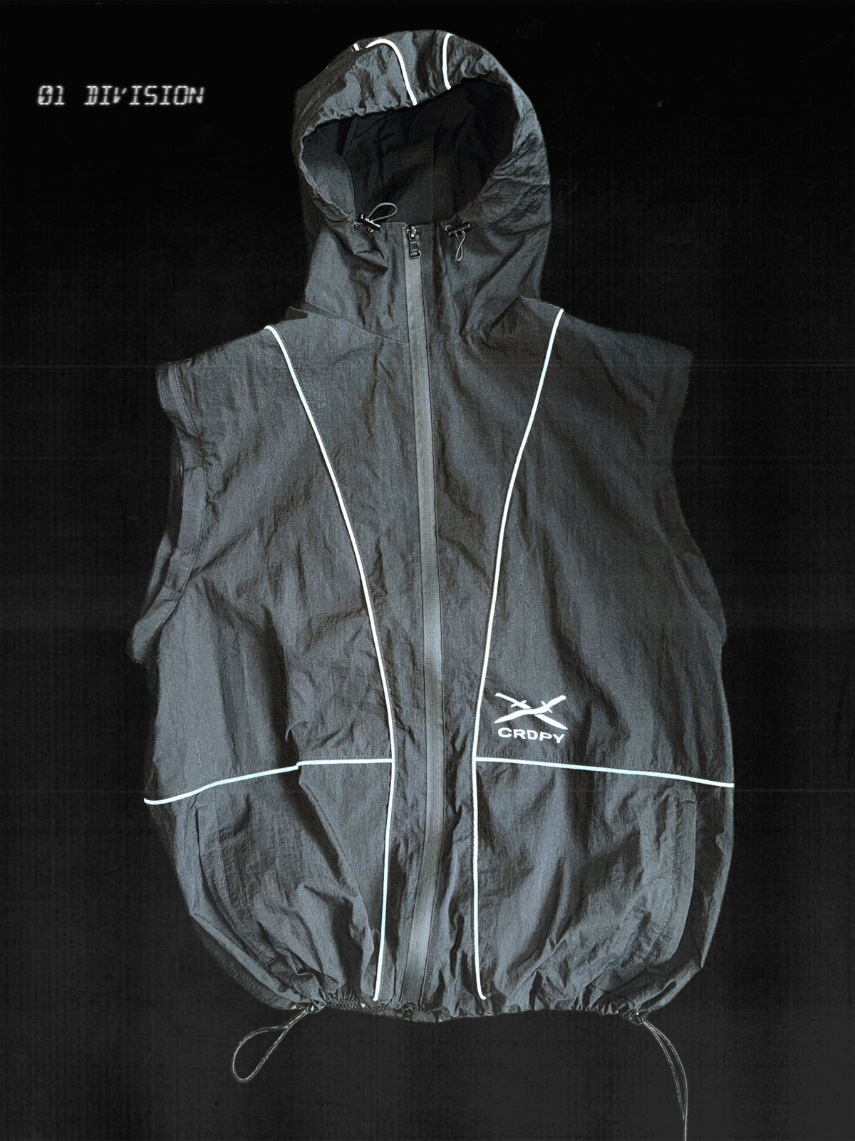 CRDPY JACKET ( BLACK ) NYLON