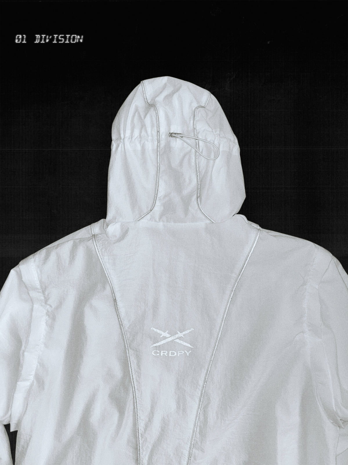 CRD JACKET ( WHITE ) NYLON