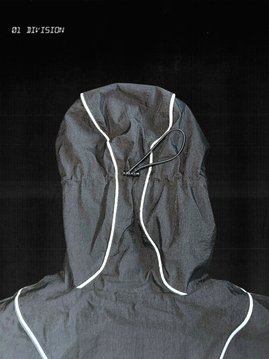 CRDPY BLACK NYLON TRACKSUIT