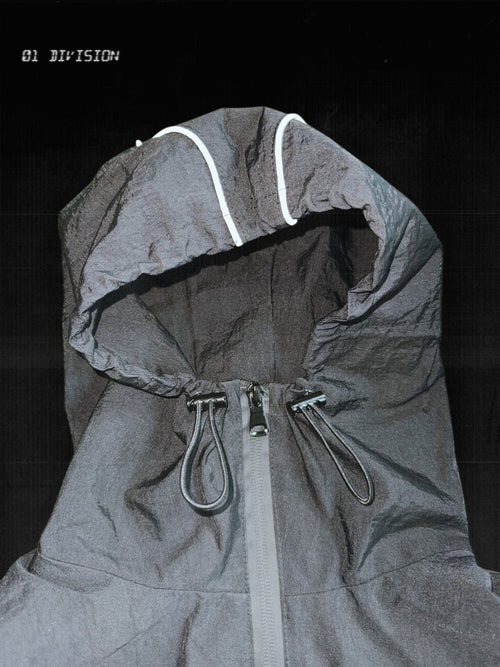 CRDPY BLACK NYLON TRACKSUIT